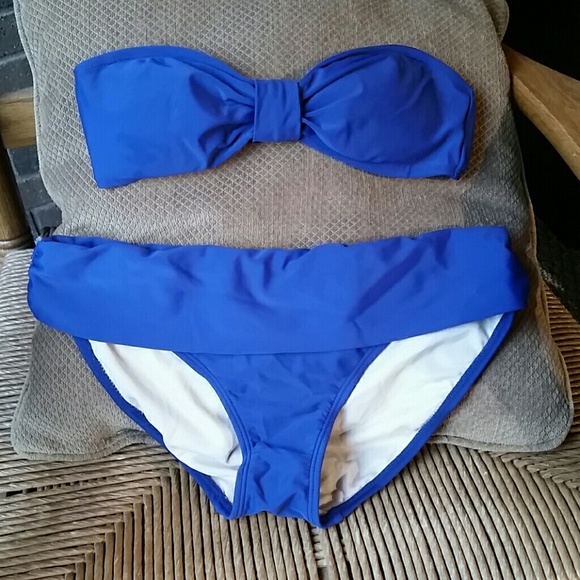 Old Navy bikini set, navy blue size XS/S - Picture 2 of 5